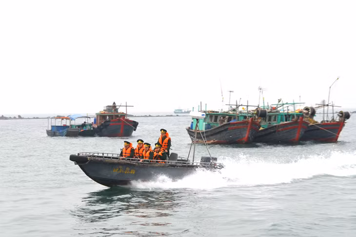 Một buổi tuần tra trên biển của các chiến sĩ biên phòng đảo Cô Tô