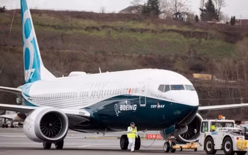 Dòng máy bay Boeing 737 MAX. (Ảnh: CNN)
