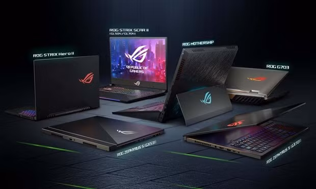 Dàn laptop thế hệ mới hứa hẹn sẽ làm dậy sóng cộng đồng game thủ Việt. (Nguồn: ASUS)
