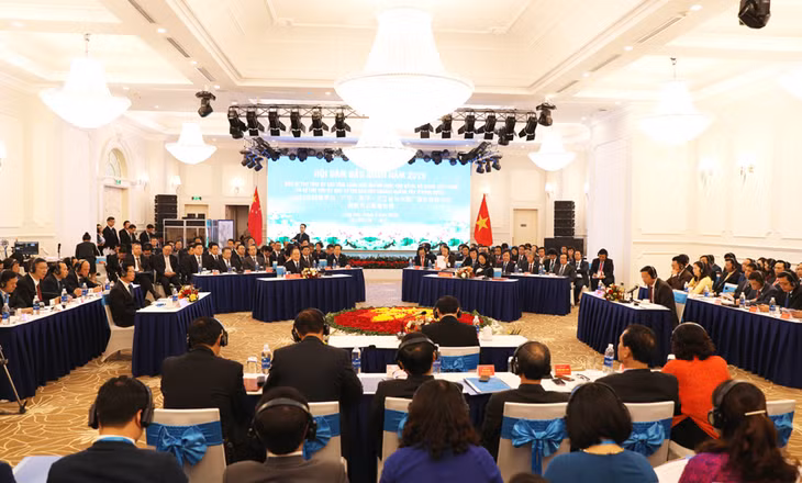 Toàn cảnh Chương trình Gặp gỡ đầu xuân năm 2019.