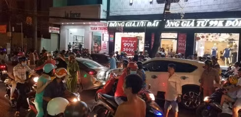  Hiện trường vụ việc (ảnh Công an cung cấp)