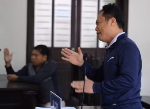  Ngô Trí Ca tại phiên xét xử ngày 26/3.