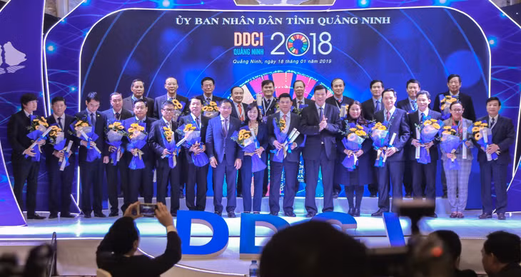 c sở, ngành, địa phương có chỉ số thành phần cao trong bảng xếp hạng DDCI 2018 được vinh danh.
