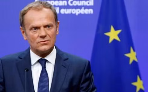 Chủ tịch Hội đồng châu Âu Donald Tusk. Ảnh: Telegraph.