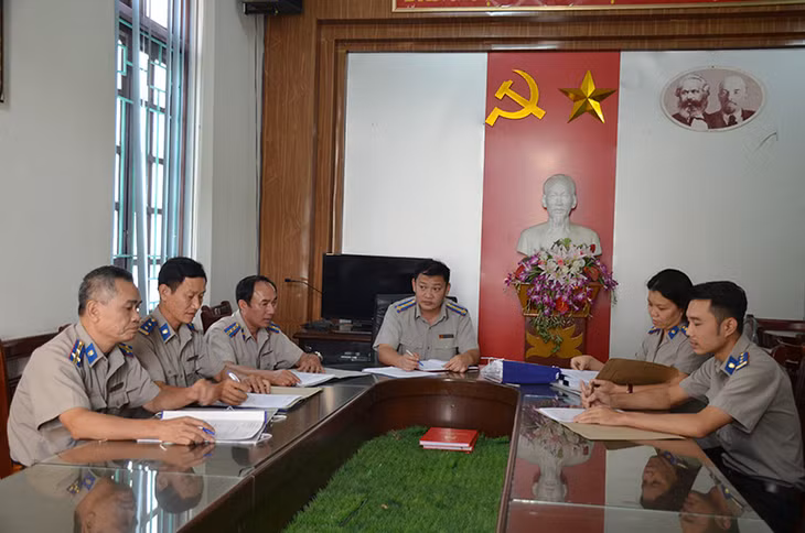 Chi cục THADS TP Hạ Long bàn giải pháp thực hiện tốt nhiệm vụ được giao