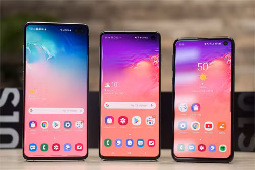 Bộ ba Samsung Galaxy S10.