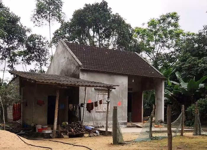 Ngôi nhà nơi xảy ra sự việc.