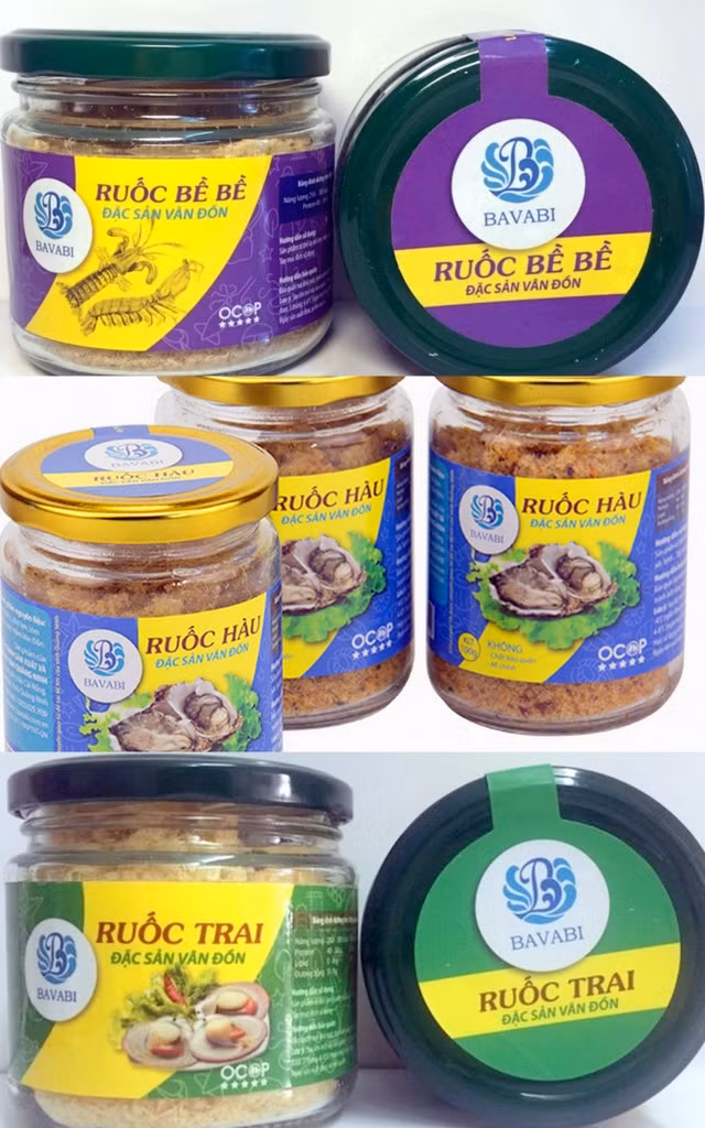 Các sản phẩm được chế biến từ thủy sản đã và đang là mũi nhọn trong phát triển các sản phẩm OCOP của Quảng Ninh.