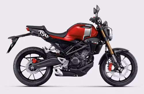 Honda CB150R 2019 màu đỏ đen.