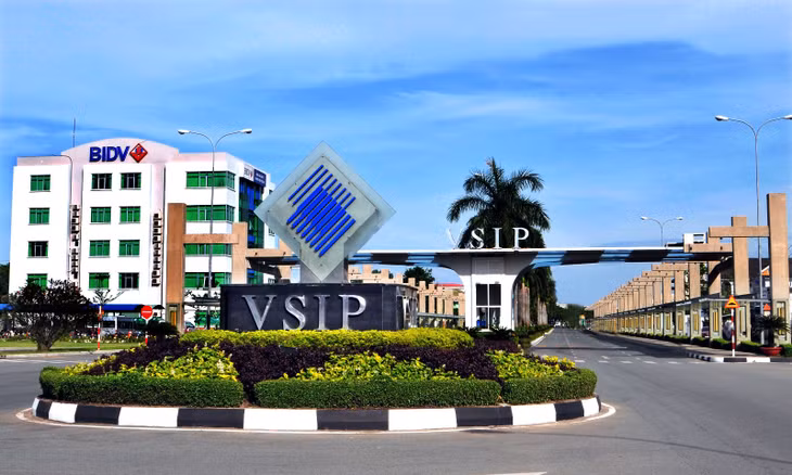 Khu công nghiệp VSIP I - Bình Dương thuộc Công ty liên doanh khu công nghiệp Việt Nam-Singapore (VSIP) - một trong những dự án thành công của Singapore nói riêng và ASEAN nói chung vào Việt Nam. Ảnh: vsip.com.vn