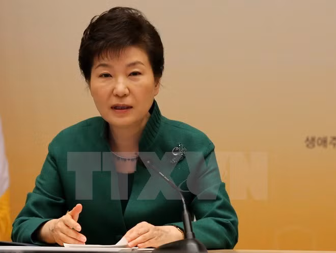 Tổng thống Hàn Quốc Park Geun-hye. (Nguồn: Yonhap/TTXVN)