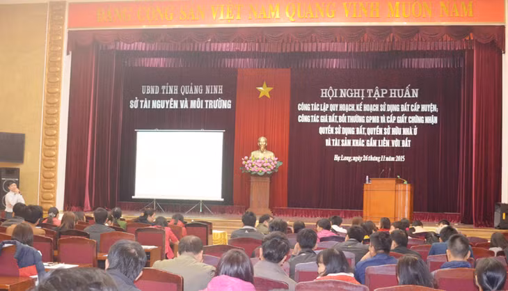 Quang cảnh lớp tập huấn