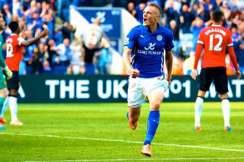 Vardy và đồng đội đang đe dọa Man United
