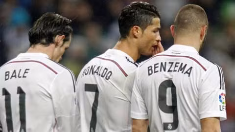 Bale-Benzema-Cris Ronaldo (B-B-C) đang rã đám và kiệt quệ