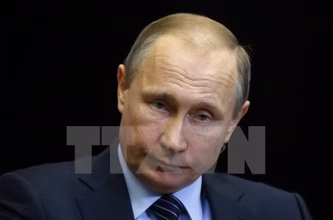 Tổng thống Nga Vladimir Putin. (Nguồn: AFP/TTXVN)