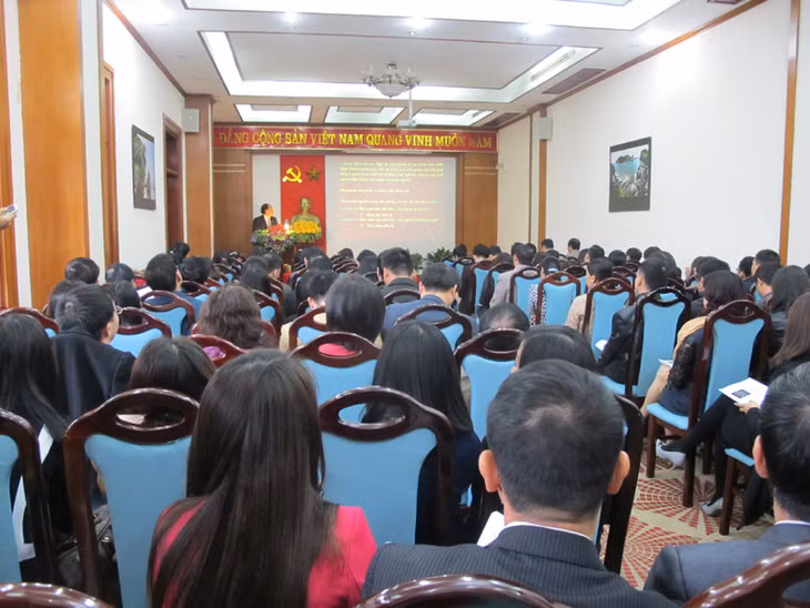 Quang cảnh lớp học