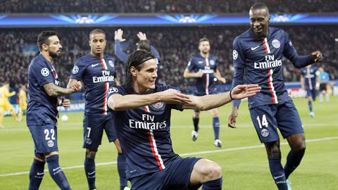 Cavani và đồng đội sẽ không khó khăn để giành chiến thắng trước Malmo