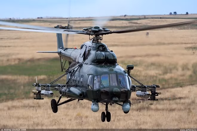 Một chiếc trực thăng Mi-8. (Nguồn: eagle.ru)