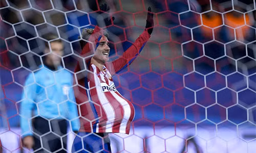 Griezmann tiếp tục là hung thần của Galatasaray. Ảnh: AFP.