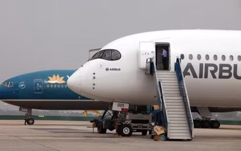 Máy bay Airbus hiện chiếm tới 70% đội tàu bay của tất cả các hãng hàng không tại Việt Nam. Ảnh: Tin tức