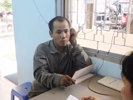  Tên cướp Nguyễn Ngọc Quang tại cơ quan điều tra