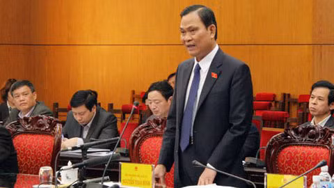 Bộ trưởng Bộ Nội vụ Nguyễn Thái Bình
