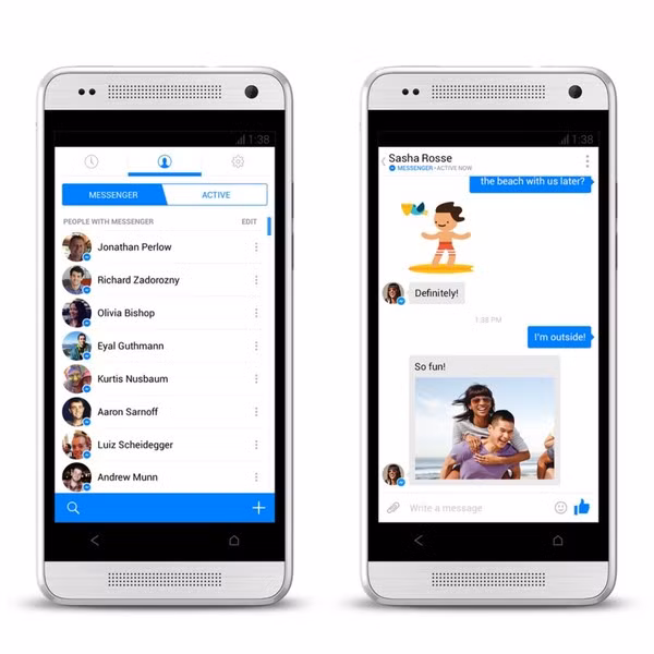 Facebook Messenger giờ đây giống với một ứng dụng nhắn tin chuyên nghiệp hơn là công cụ kết nối mạng xã hội như trước đây.