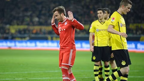 Goetze từ chối ăn mừng sau bàn thắng vào lưới đội bóng cũ