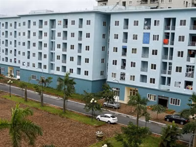 Phần lớn nhà ở xã hội hiện nay tập trung ở Hà Nội (ảnh khu nhà ở xã hội Việt Hưng, quận Long Biên, Hà Nội). Ảnh: Như Ý.
