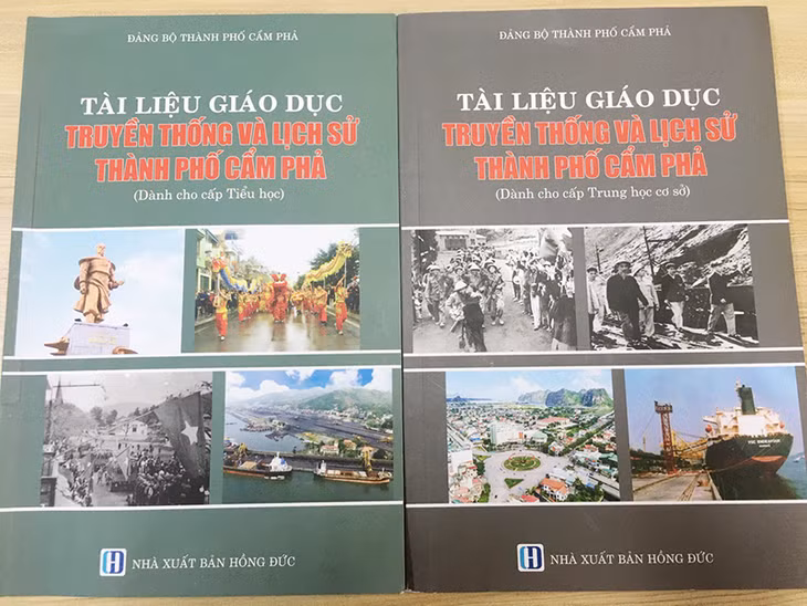 Tài liệu giáo dục truyền thống và lịch sử TP Cẩm Phả dành cho 2 cấp học.