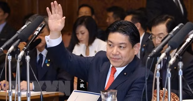 Ông Hata Yuichiro qua đời hôm 27/12 vì Covid-19. Ảnh: Nikkei Asia.