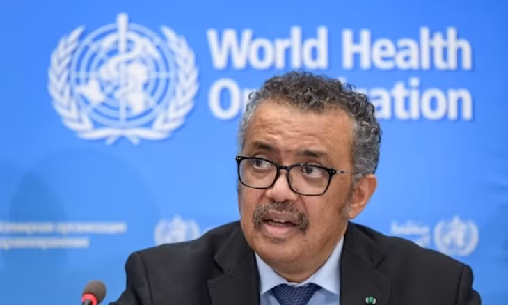 Tổng Giám đốc Tổ chức Y tế thế giới Tedros Adhanom Ghebreyesus. Ảnh: AFP