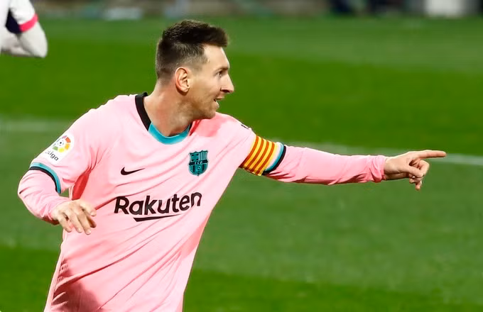 Messi giúp Barca thắng trận thứ bảy từ đầu mùa. Ảnh: Marca.