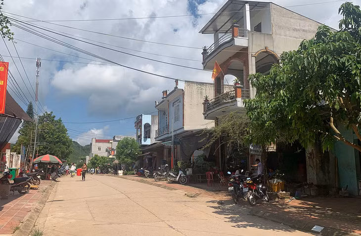 Trung tâm xã Lương Mông, Ba Chẽ.