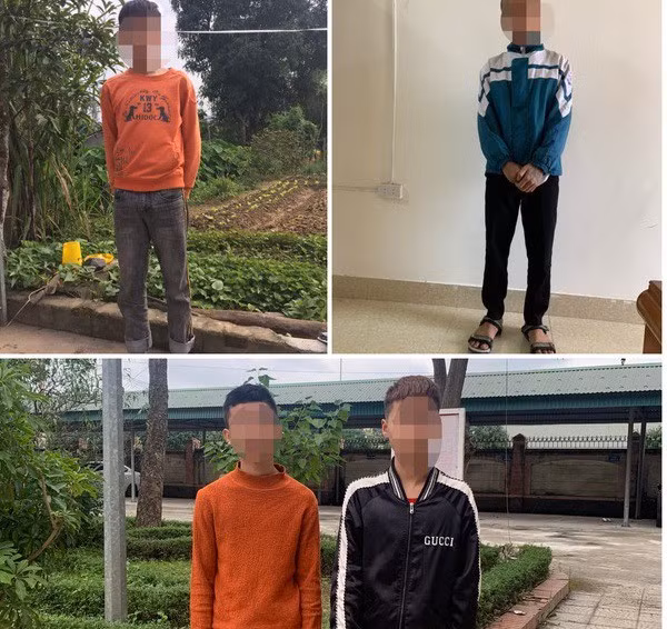 Nhóm 4 đối tượng tại CQĐT.