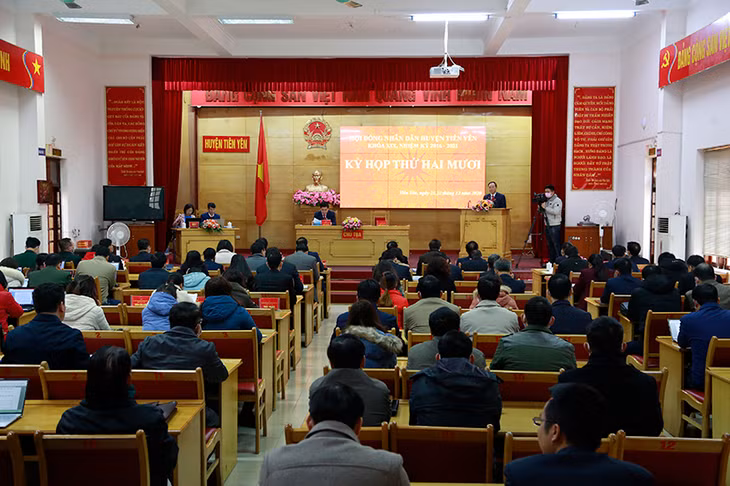 Quang cảnh kỳ họp.