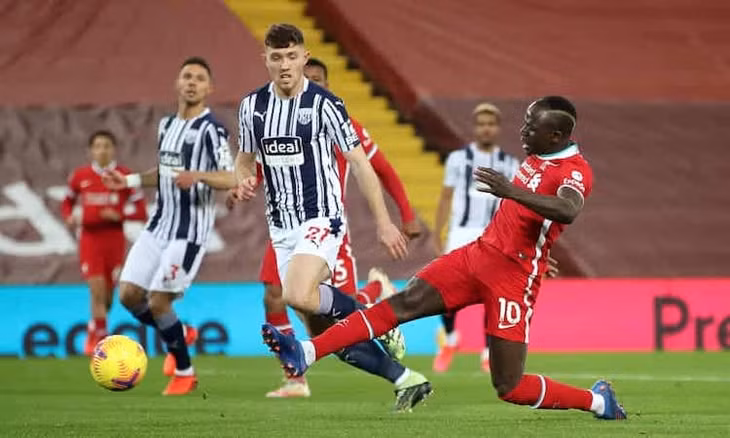 Mane mở tỷ số cho Liverpool. Ảnh: Reuters.