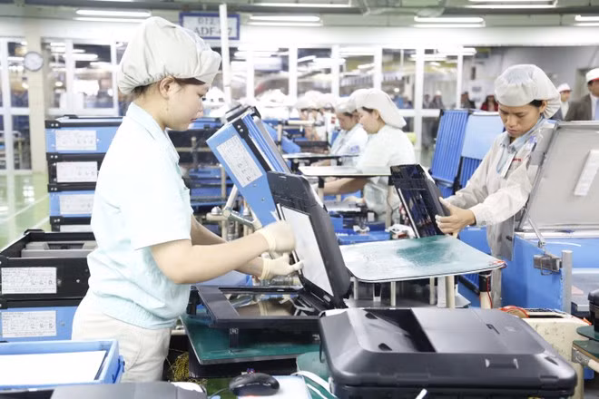 Xuất khẩu doanh nghiệp khối FDI tăng đều qua mỗi năm