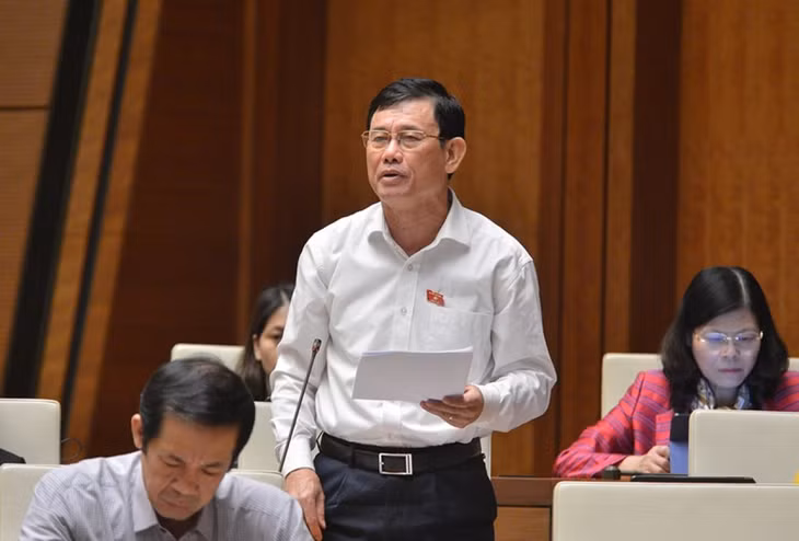 Đại biểu Nguyễn Ngọc Phương, Đoàn đại biểu Quốc hội tỉnh Quảng Bình (Ảnh: Quốc hội)