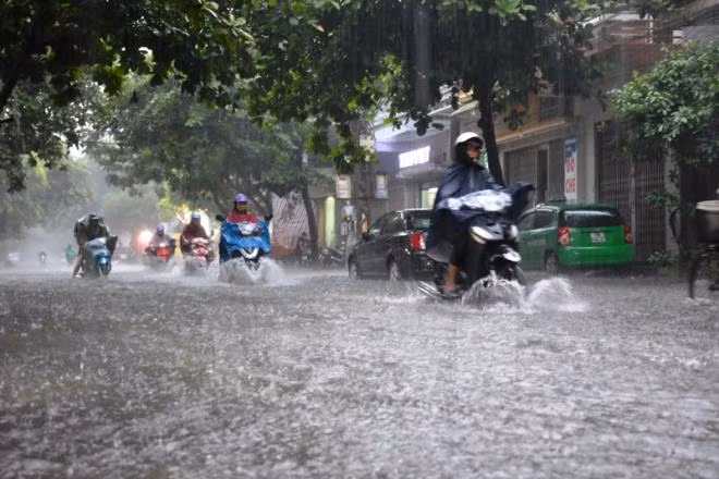 Các tỉnh Trung Bộ và Nam Bộ sẽ có mưa lớn trên diện rộng. (Ảnh minh họa)