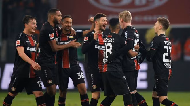 Leverkusen bay cao dù không còn Kai Havertz.