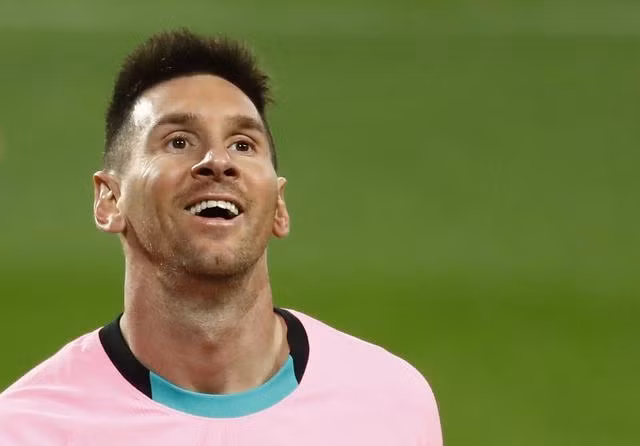 Messi kết thúc năm 2020 với bàn thứ 644 cho Barca, phá kỷ lục lập công nhiều nhất cho một CLB của Pele. Ảnh: Reuters.