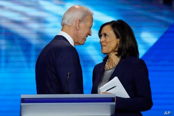 Ông Joe Biden và bà Kamala Harris. Ảnh: AP