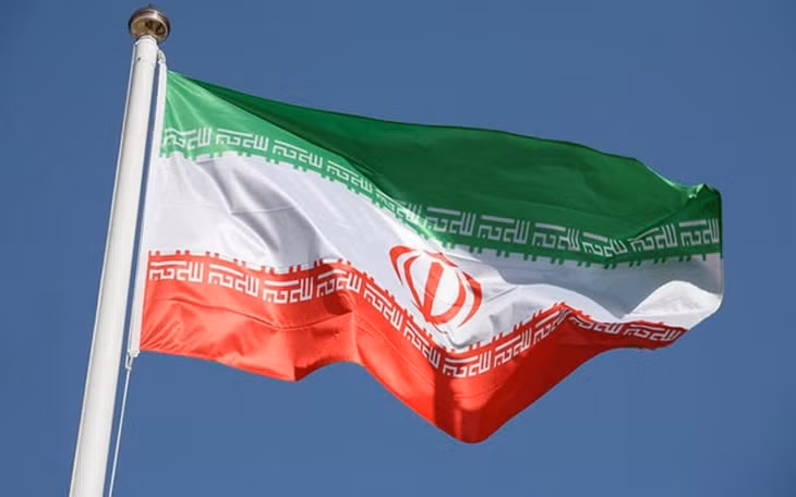 Cờ Iran. Ảnh: Trend.