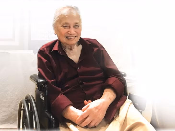 Nhạc sĩ Lam Phương năm 2018.
