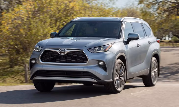 Highlander Hybrid là SUV hybrid tốt nhất cho gia đình. Ảnh: Toyota