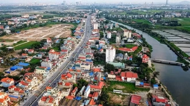 Giá đất tại huyện Thủy Nguyên tăng mạnh từ cuối năm 2020.