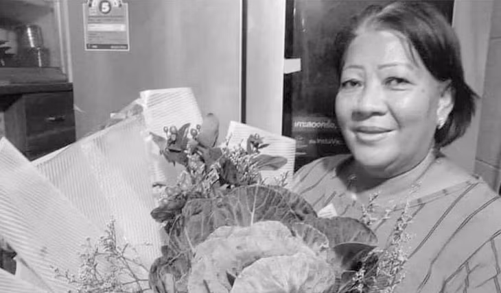 Bà Noun Shphany, 65 tuổi, người thứ 2 tại Campuchia qua đời vì Covid-19. Ảnh: Khmer Times.