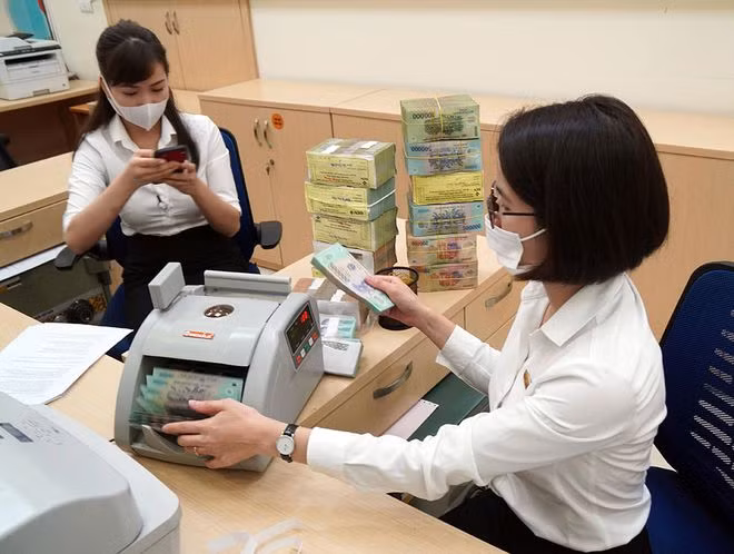 Dòng vốn ngân hàng chủ yếu chảy vào sản xuất kinh doanh.