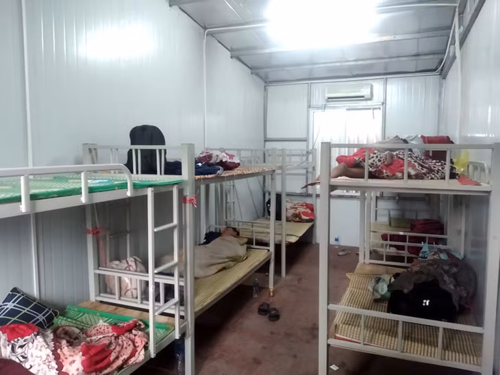 Công ty CP Thành Đạt bố trí nơi nghỉ ngơi, không thu phí cho tất cả các lái xe trong thời gian chờ xuất khẩu hàng hóa.
